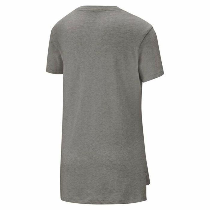 Camiseta de Manga Corta Infantil Nike Sportswear Gris 5