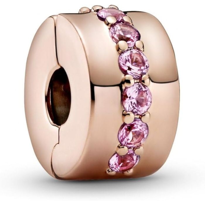 Charm Mujer Pandora PINK SPARKLING ROW