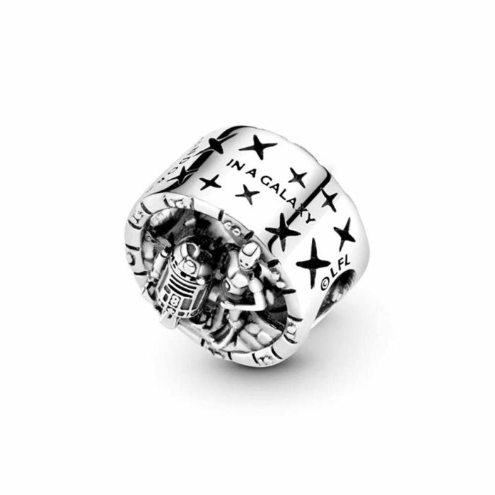 Charm Mujer Pandora R2D2 Plateado 1