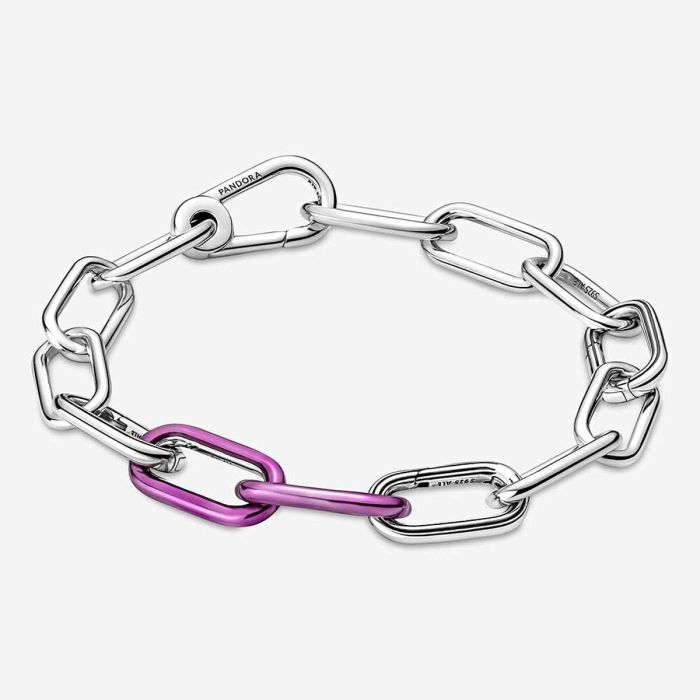 Abalorio Mujer Pandora PURPLE DOUBLE LINK 1