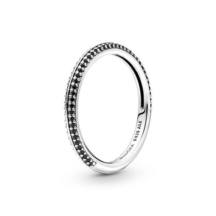 Anillo Mujer Pandora ME COLLECTION BLACK PAVE - RING - SIZE 52