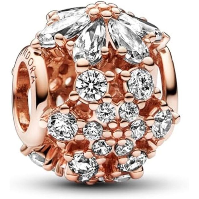 Charm Mujer Pandora SPARKLING HERBARIUM CLUSTER ROUND