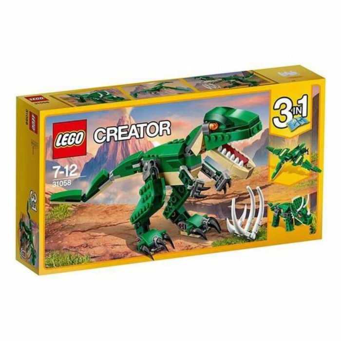 Juego de construccion dinosaurios lego creator