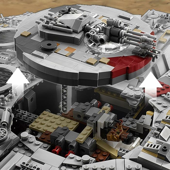 Playset Lego Star Wars 75192 Millennium Falcon 60 x 21 x 84 cm 3 Playset Lego Star Wars 75192 Millennium Falcon 60 x 21 x 84 cm 3
