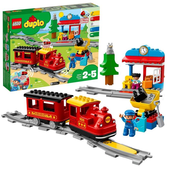 Playset Lego  DUPLO My City The Steam Train 5
