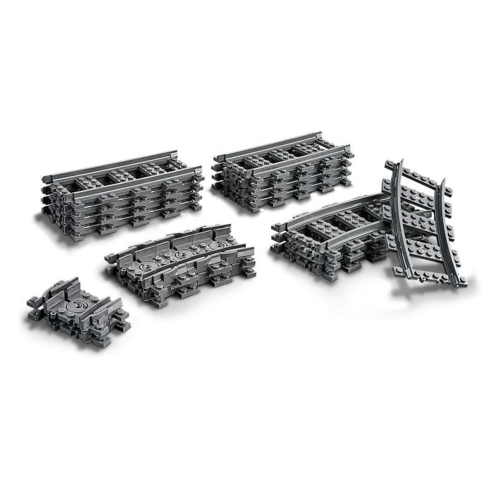 Juego de Construcción City Tracks and Curves Lego 60205         Gris 4