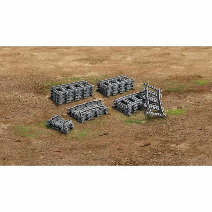 Playset   Lego City 60205 Rail Pack         20 Piezas   6