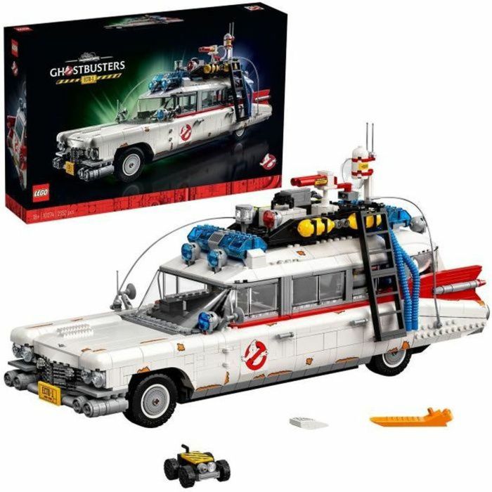 LEGO Creator Expert 10274 ECTO-1 Cazafantasmas, juego de coches para construir para adultos, modelo coleccionable para mostrar