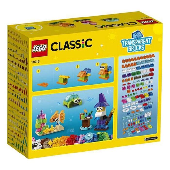 Playset Classic Transparent Bricks Lego 11013 1