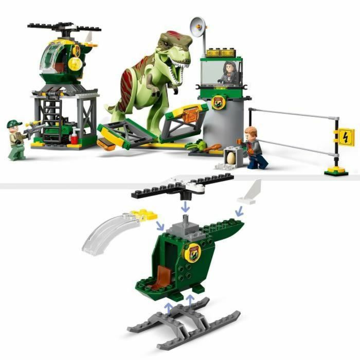 Playset Lego 76944 Jurassic World T-Rex Escape (140) (140 Piezas) 3