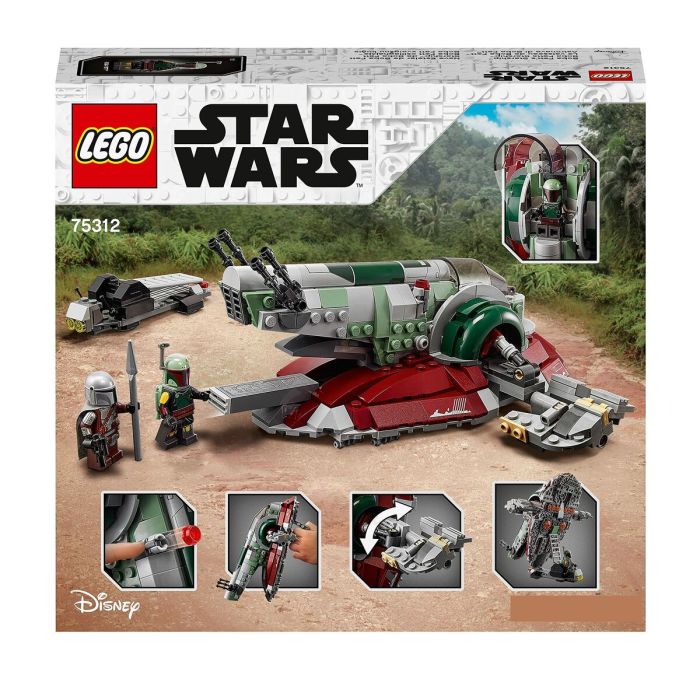 Playset Lego 75312 Star Wars Boba Fett's Starship 1 Playset Lego 75312 Star Wars Boba Fett's Starship 1