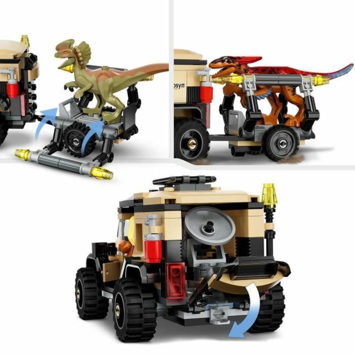 Playset Lego 76951 Jurassic World Transport of Pyroraptor and Dilophosaurus 2