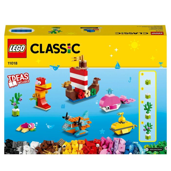 Playset Lego 11018 Classic Creative Games In The Ocean 1