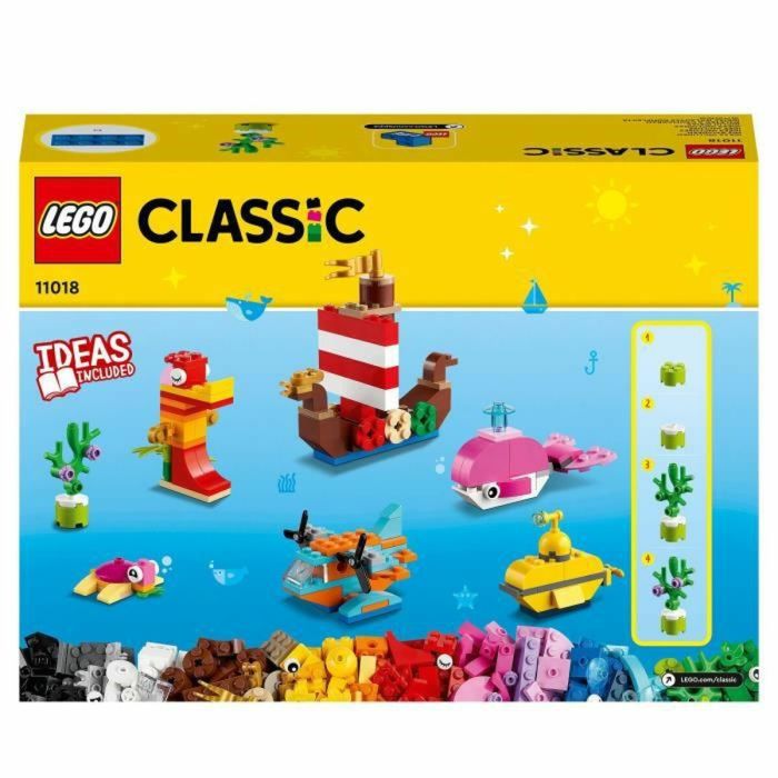 Playset Lego 11018 Classic Creative Games In The Ocean 8