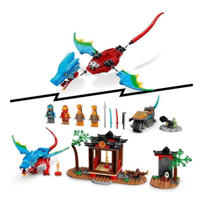 Playset Lego Ninjago Ninja Dragon Temple 161 Piezas 71759 4