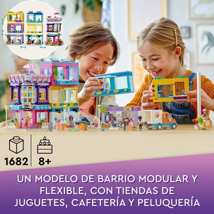 Juego de Construcción + Figuras Lego Friends High Street Building 9