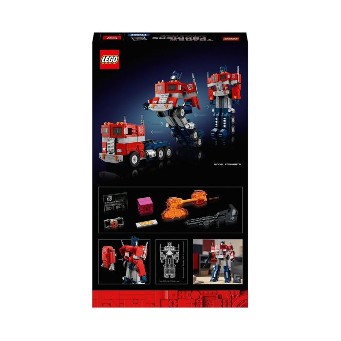 Juego de Construcción   Lego  Icons 10302 Optimus Prime Transformers           5