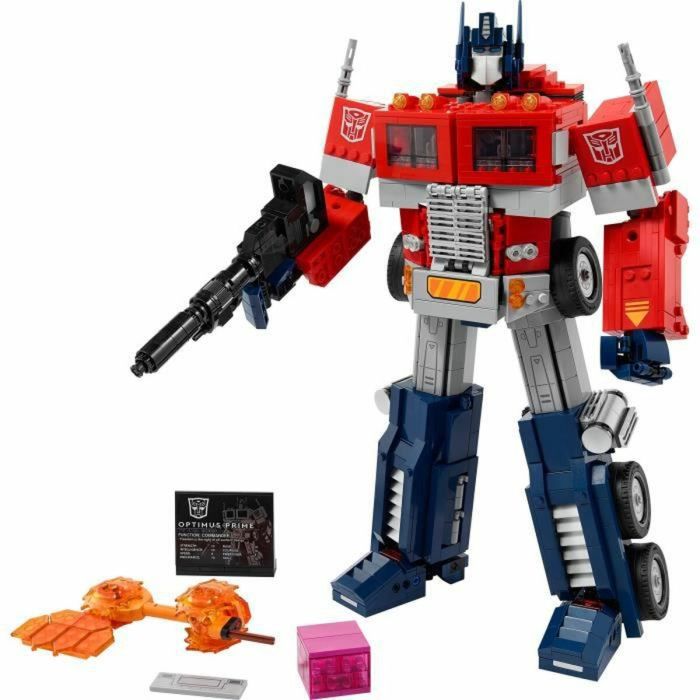 Juego de Construcción   Lego  Icons 10302 Optimus Prime Transformers           4