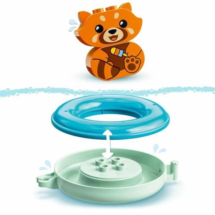 Playset Lego 10964 DUPLO Bath Toy: Floating Red Panda (5 Piezas) 3