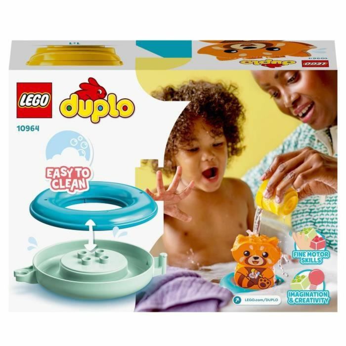 Playset Lego 10964 DUPLO Bath Toy: Floating Red Panda (5 Piezas) 2