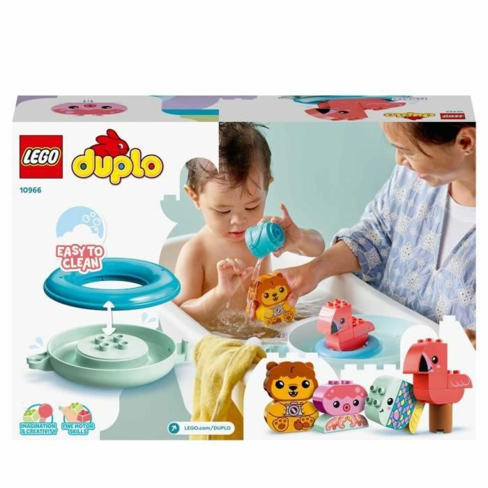 Playset Lego 10966 DUPLO Bath Toy: Floating Animal Island (20 Piezas) 2