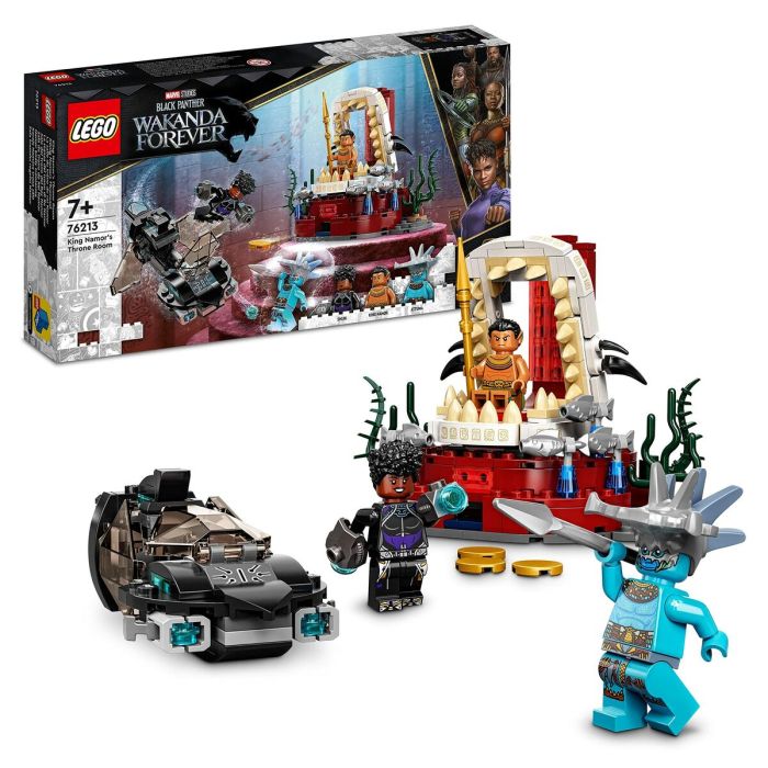 Juego de Construcción Lego Marvel 76213 The Throne Salle of King Namor 8