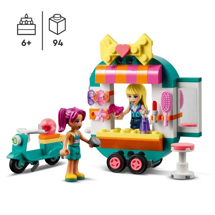 Playset Lego 41719 Friends The Mobile Fashion Shop (94 Piezas) 4