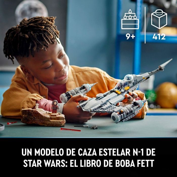 Playset Lego Star Wars: The Book of Boba Fett - The Mandalorian N-1 7