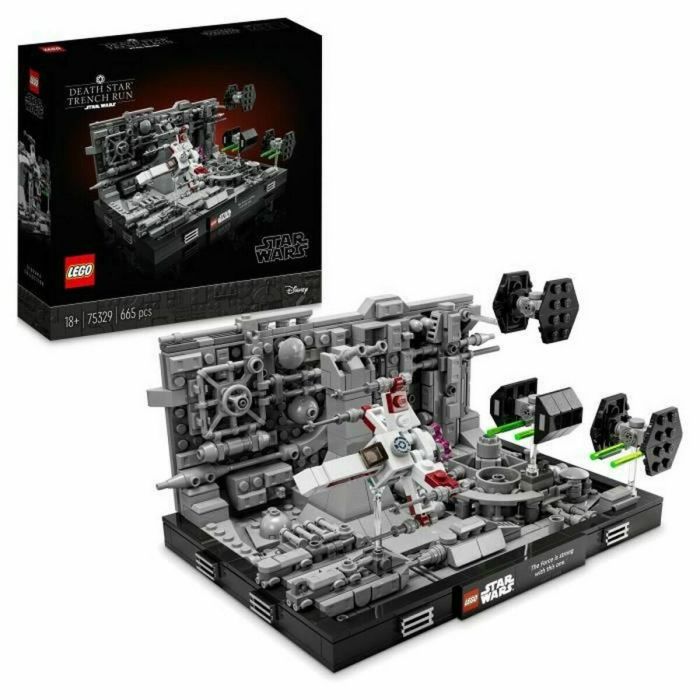 Playset Lego Star Wars 75329 Death Star Trench Pursuit (665 Piezas)