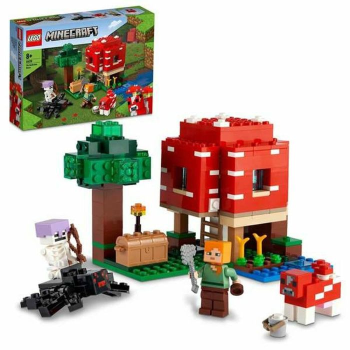 La Casa-Champiñón Lego Minecraft 21179 Lego