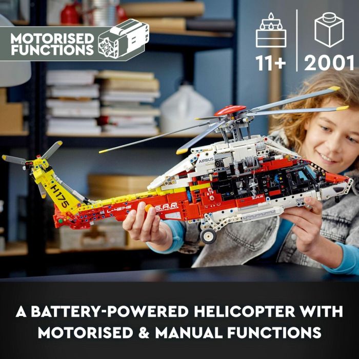 Playset de Vehículos   Lego Technic 42145 Airbus H175 Rescue Helicopter         2001 Piezas   6