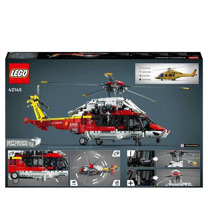 Playset de Vehículos   Lego Technic 42145 Airbus H175 Rescue Helicopter         2001 Piezas   1