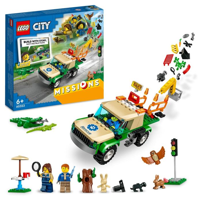 Playset Lego City 60353 Wild Animal Rescue Missions (246 Piezas) 7