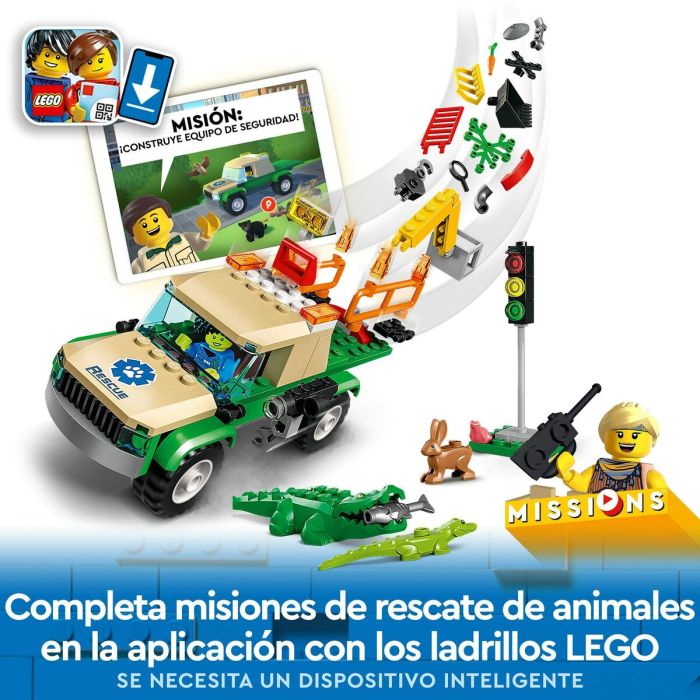 Playset Lego City 60353 Wild Animal Rescue Missions (246 Piezas) 5
