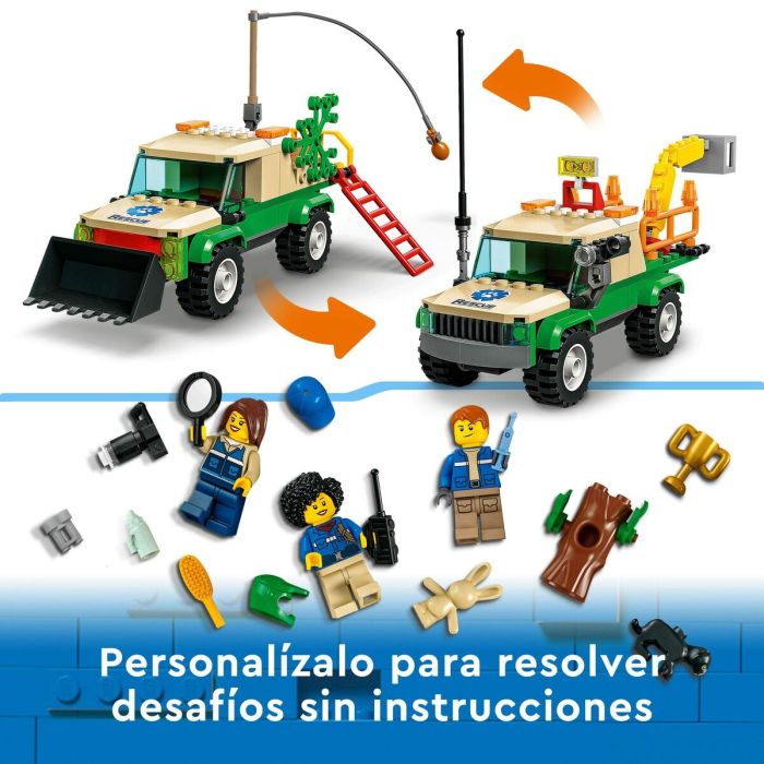 Playset Lego City 60353 Wild Animal Rescue Missions (246 Piezas) 4