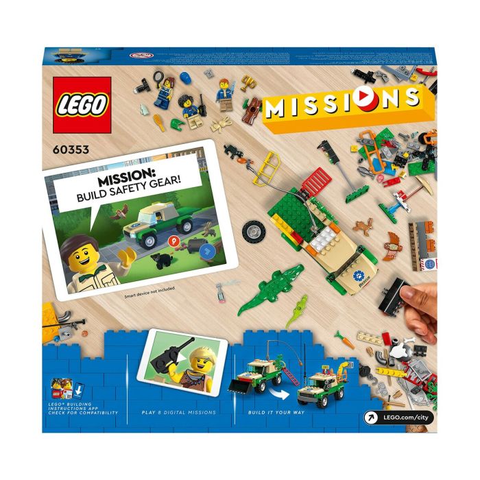Playset Lego City 60353 Wild Animal Rescue Missions (246 Piezas) 1