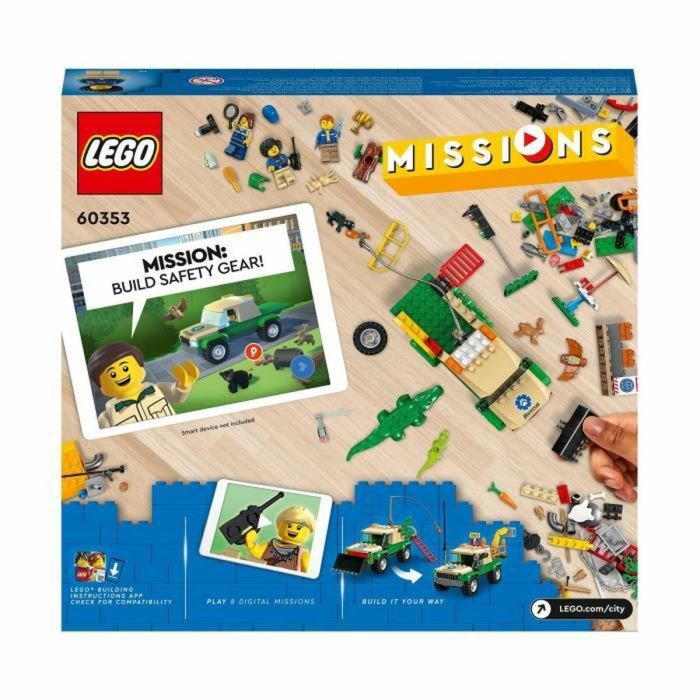 Playset Lego City 60353 Wild Animal Rescue Missions (246 Piezas) 8