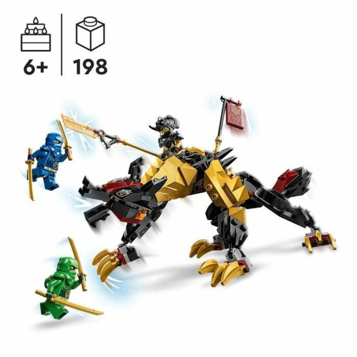 Playset Lego Ninjago Imperium Dragons Hunter Hound 71790 198 Piezas 4