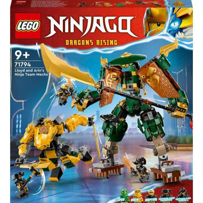 Juego de Construcción Lego Ninjago 71794 The Ninjas Lloyd and Arin robot team 6