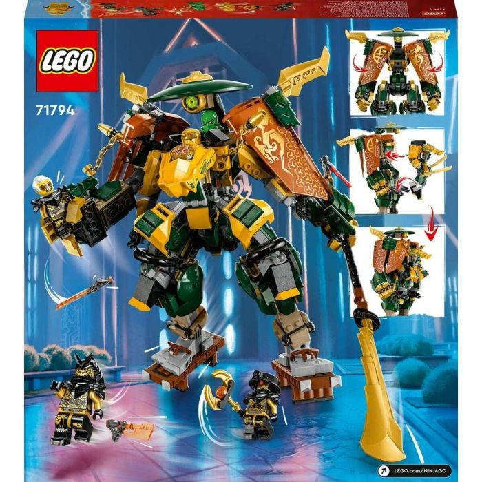 Juego de Construcción Lego Ninjago 71794 The Ninjas Lloyd and Arin robot team 2