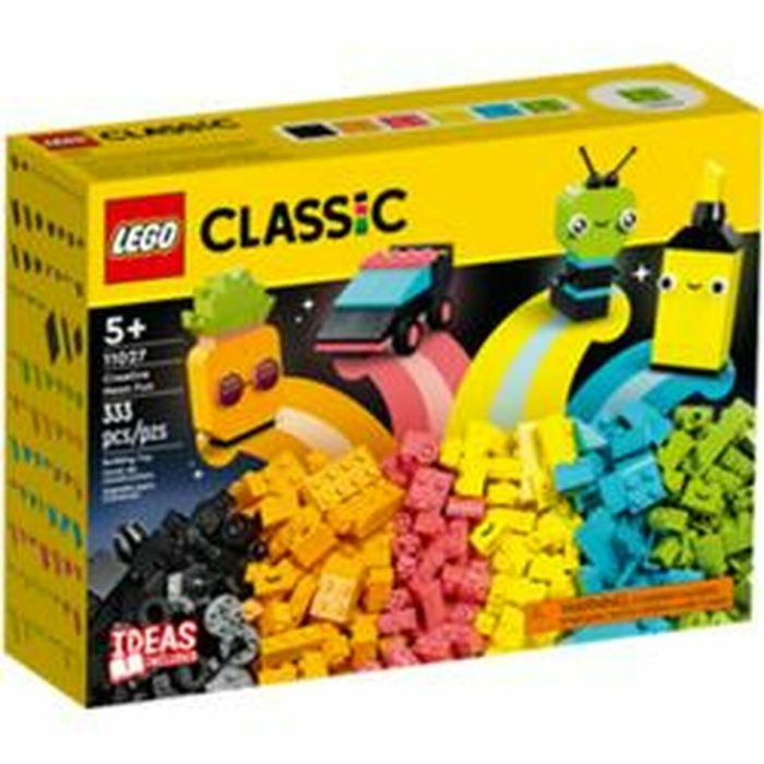 Juego de construccion diversión creativa neón lego classic