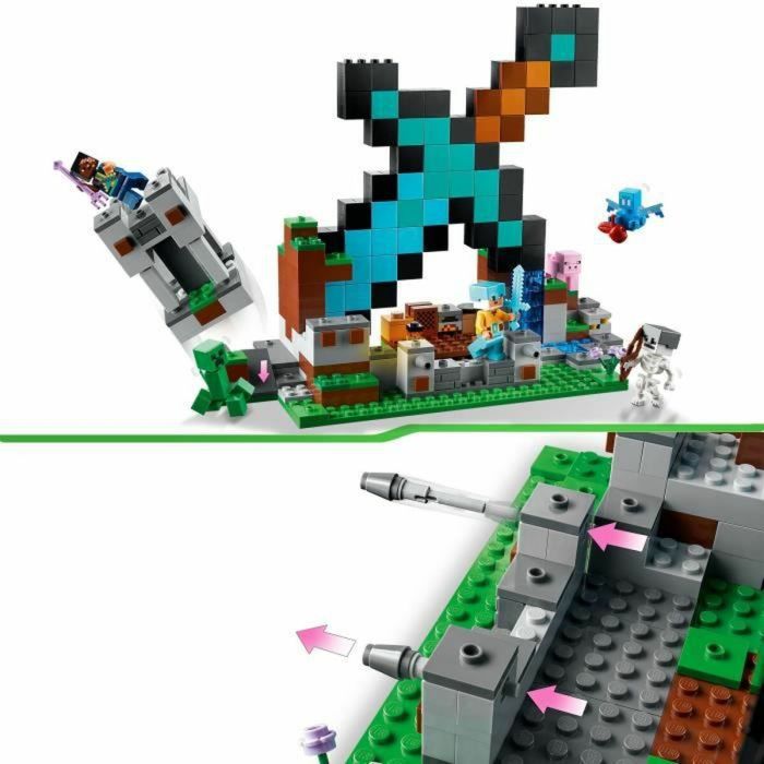 Playset Lego Minecraft 21244 Tower 427 Piezas 2