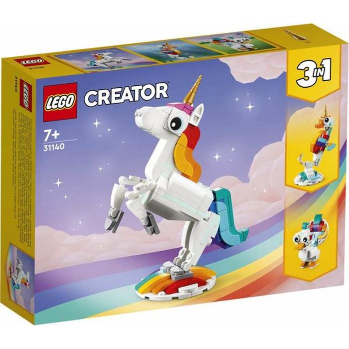 Playset Lego Creator Magic Unicorn 31140 3 en 1 145 Piezas 2