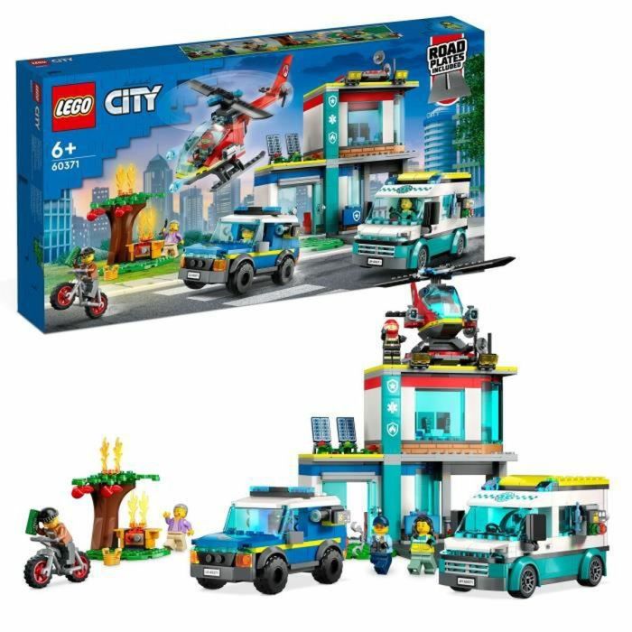 Playset Lego City 60371 706 Piezas 0 Playset Lego City 60371 706 Piezas 0