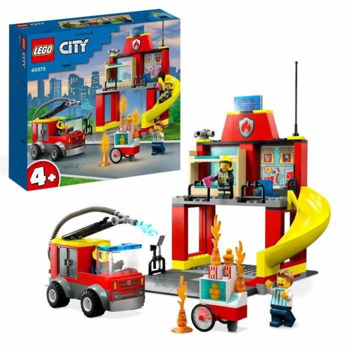 Parque Y Camión De Bomberos Lego City 60375 Lego Parque Y Camión De Bomberos Lego City 60375 Lego