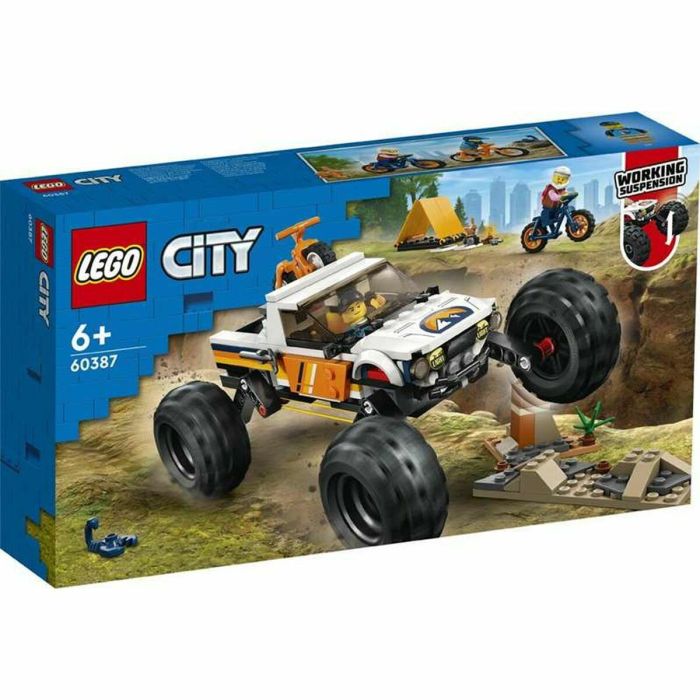 Juego de construccion todoterreno 4x4 aventurero lego city