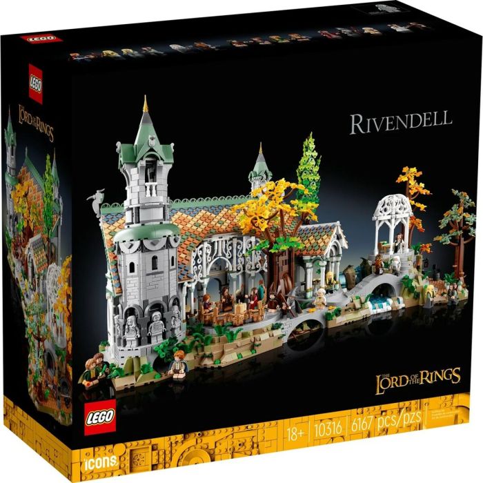 Playset Lego The Lord of the Rings: Rivendell 10316 6167 Piezas 72 x 39 x 50 cm 11