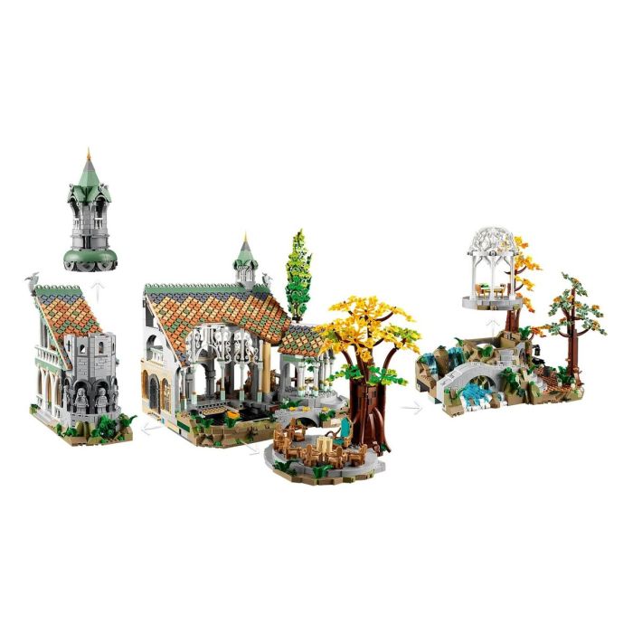 Playset Lego The Lord of the Rings: Rivendell 10316 6167 Piezas 72 x 39 x 50 cm 5