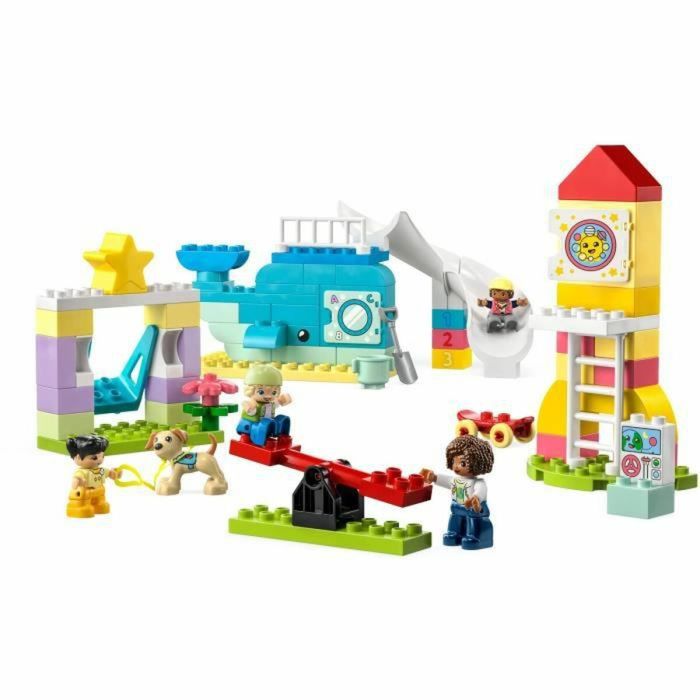 LEGO DUPLO 10991 Parque Infantil, Juguete para Aprender Letras, Números y Colores