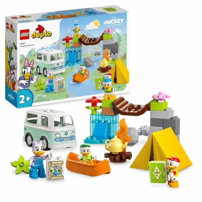 Lego Duplo Disney Mickey y sus amigos 10997 The Adventure at the Campsite, Toy con Daisy Duck Figures